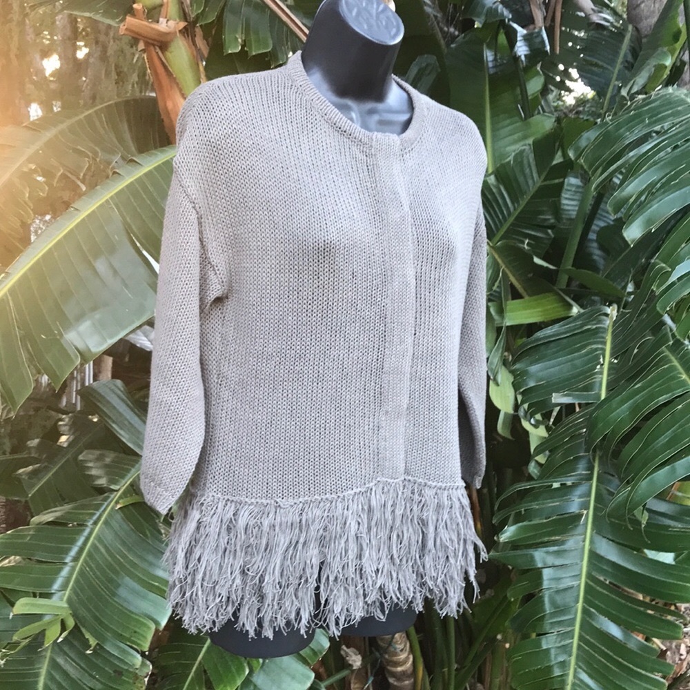 Worth fringe  cardigan